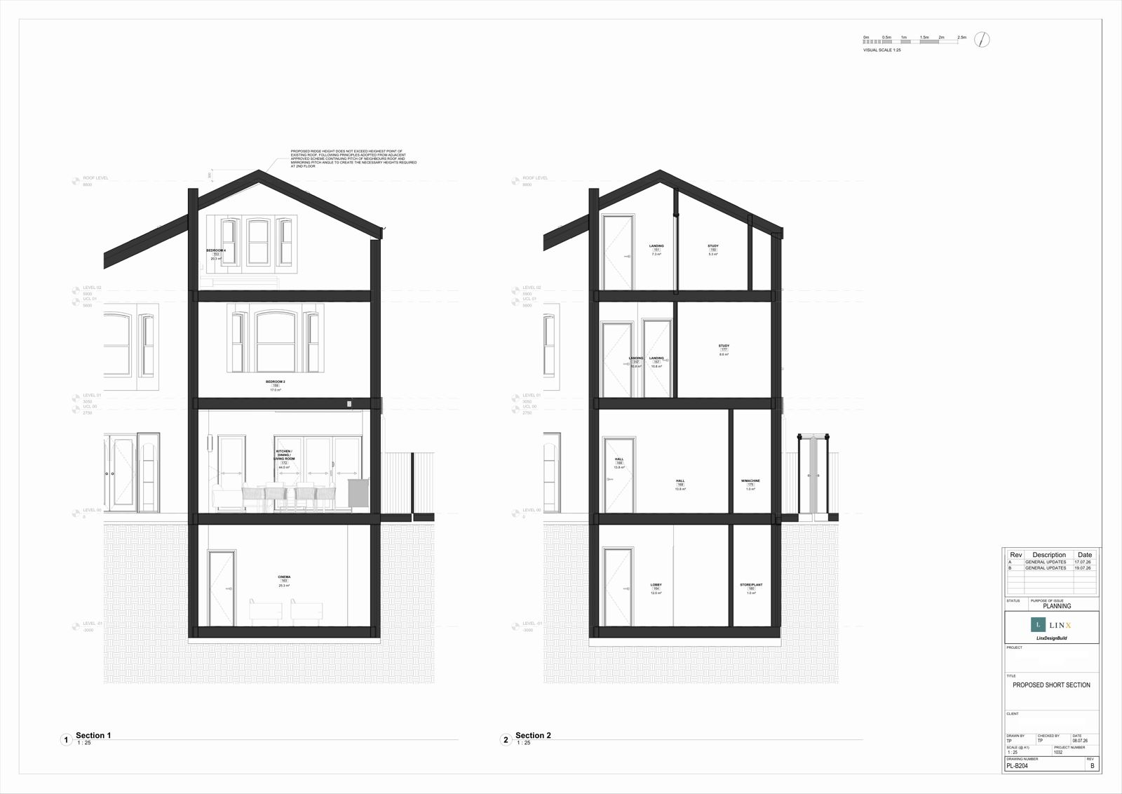 Basement, Loft & Extension Design in Woodwarde Road — CGI visualisation 5