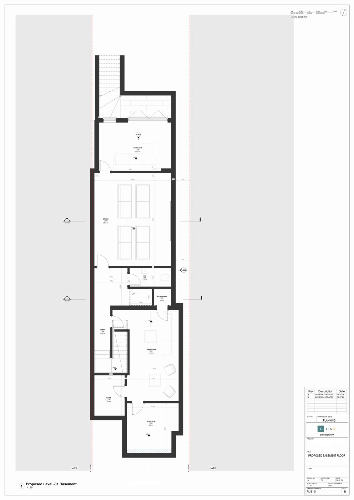 Basement, Loft & Extension Design in Woodwarde Road — CGI visualisation 9