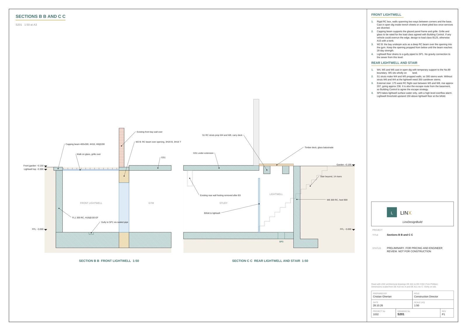 Basement, Loft & Extension Design in Woodwarde Road — CGI visualisation 25