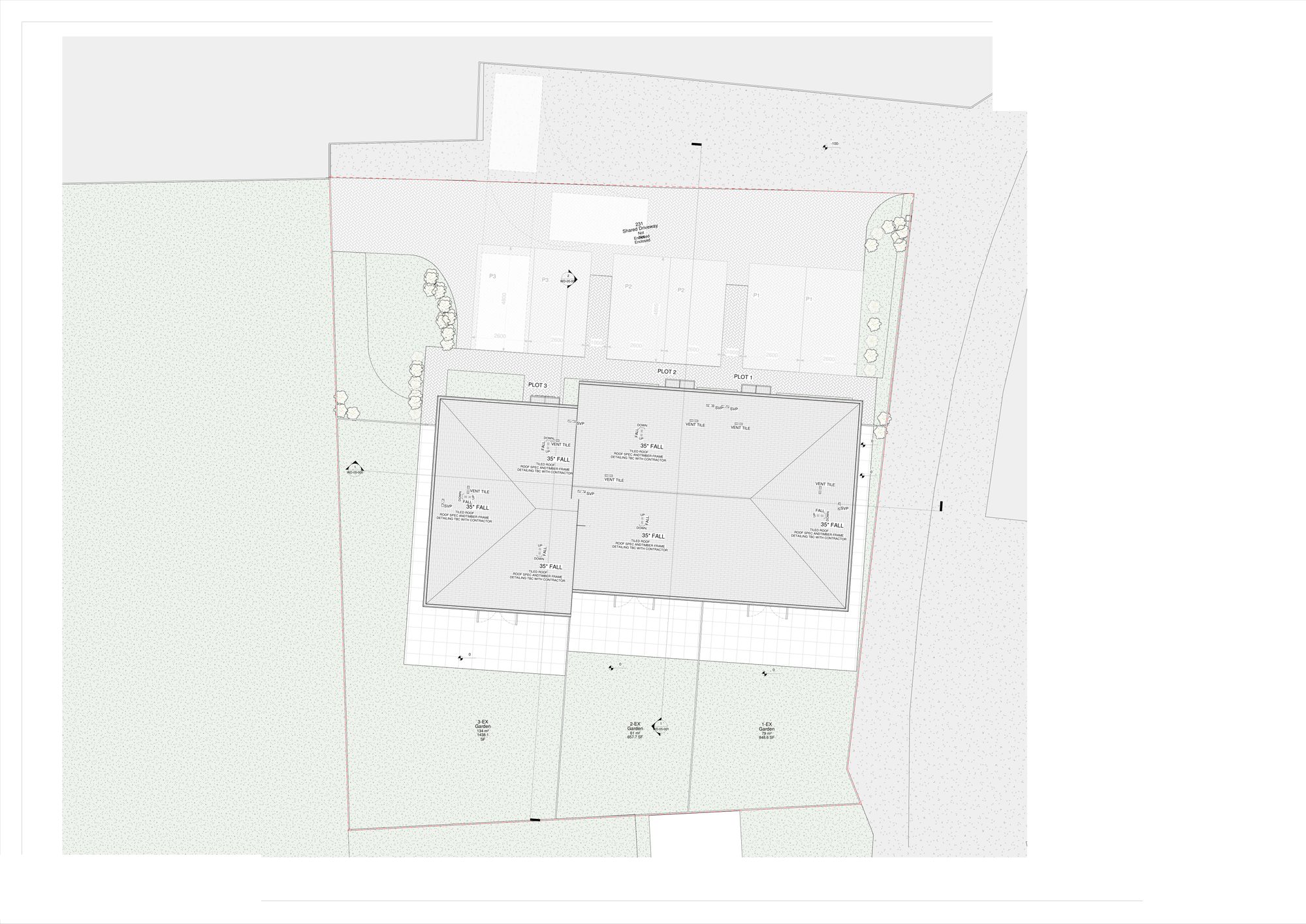 Proposed site plan for a LINX residential scheme in Sittingbourne