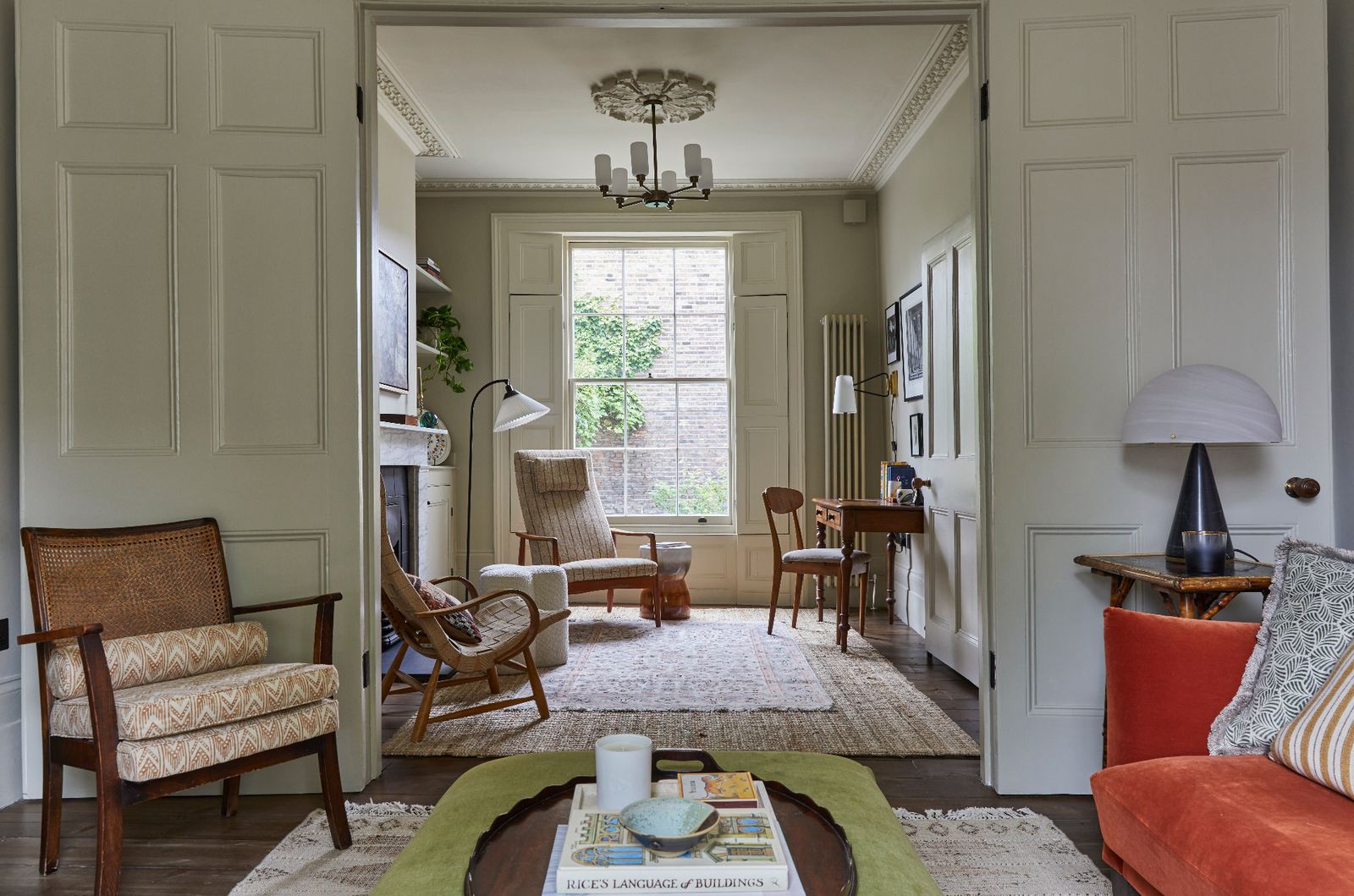 Finished sitting room in a period home renovated by LINX